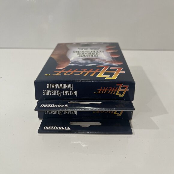 Lot Of 2 EZ Heat Instant Reusable Hand Warmer NIB Pristech Made In USA - Picture 6 of 6